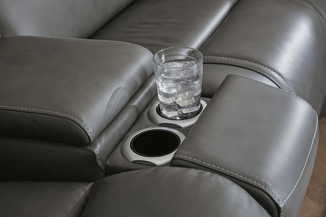 Five Star Furniture - 5Z - Pittson Power Reclining Sectional Loveseat with Console