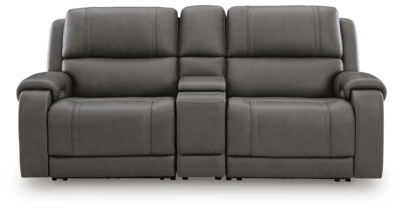 Five Star Furniture - 5Z - Pittson Power Reclining Sectional Loveseat with Console