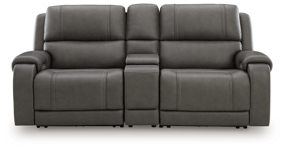 Five Star Furniture - 5Z - Pittson Power Reclining Sectional Loveseat with Console