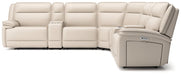 Five Star Furniture - Double Deal Reclining Sectional with 2 Consoles - Five Star Furniture & Mattress (GA)