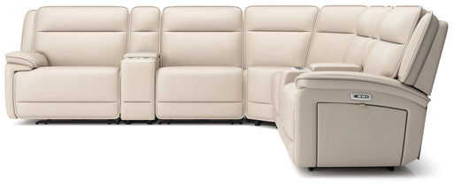 Five Star Furniture - Double Deal Reclining Sectional with 2 Consoles - Five Star Furniture & Mattress (GA)