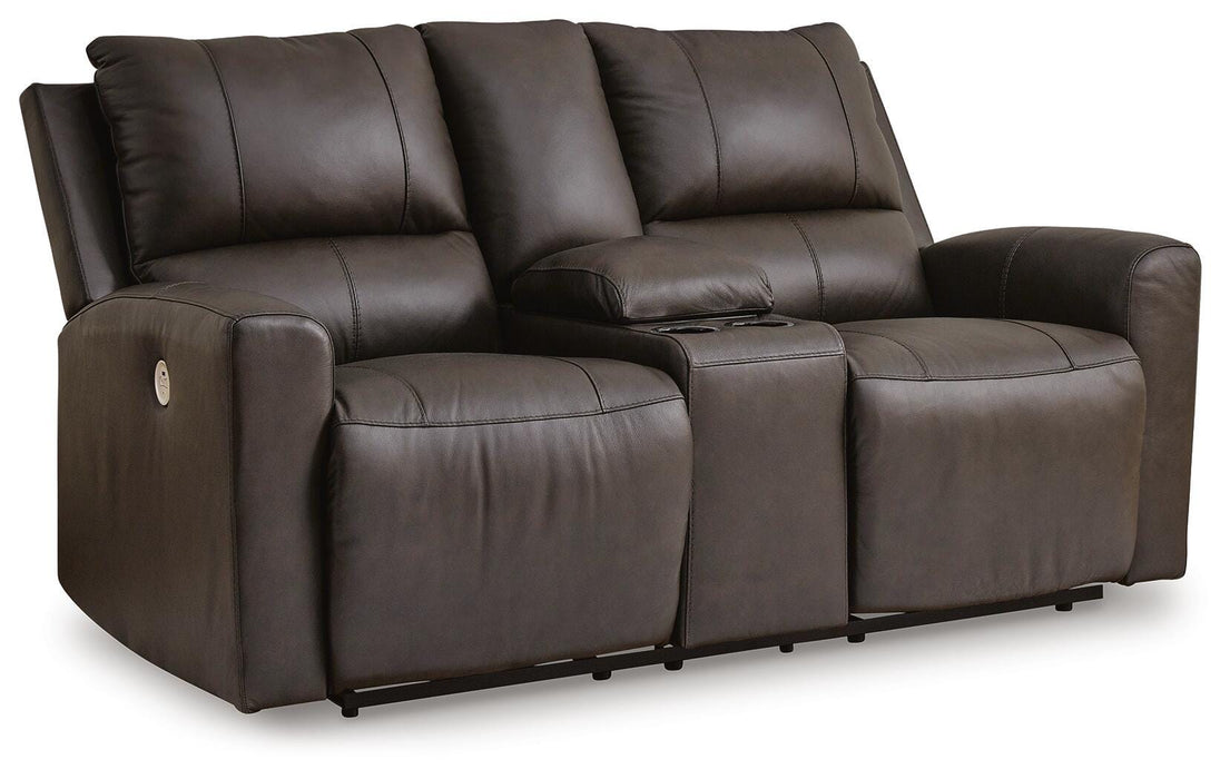 Five Star Furniture - Boxmere Power Reclining Loveseat with Console