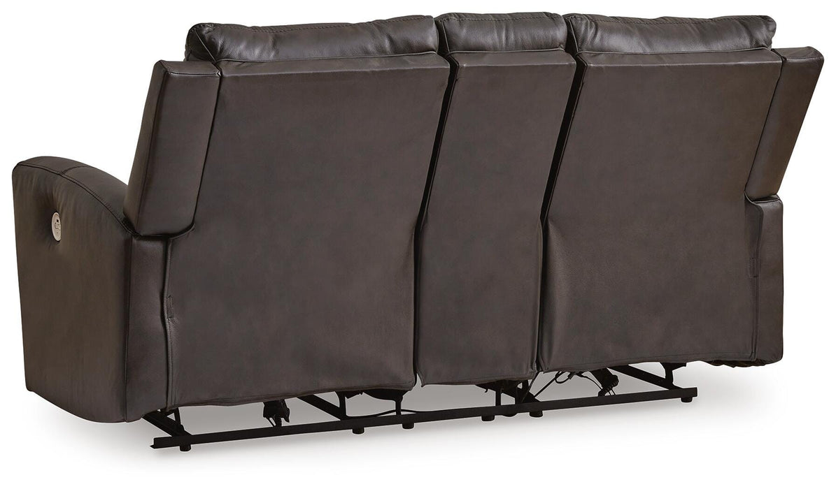 Five Star Furniture - Boxmere Power Reclining Loveseat with Console