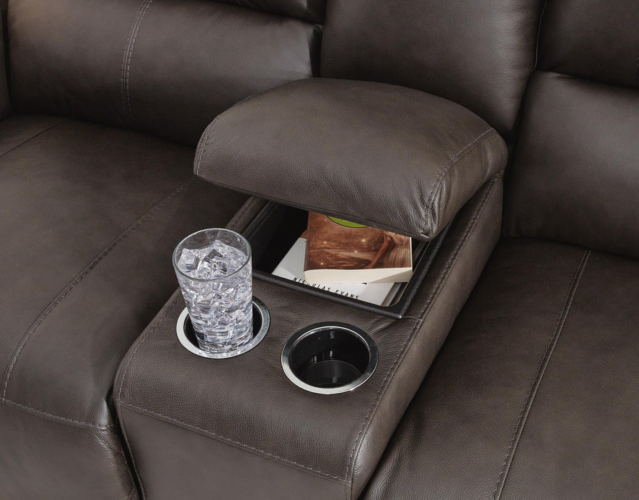 Five Star Furniture - Boxmere Power Reclining Loveseat with Console