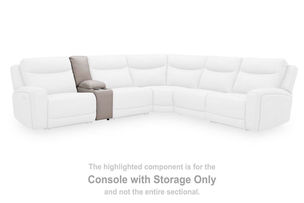 Five Star Furniture - Gravier Power Reclining Sectional with Storage Console