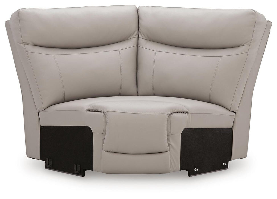 Five Star Furniture - Gravier Power Reclining Sectional with Storage Console