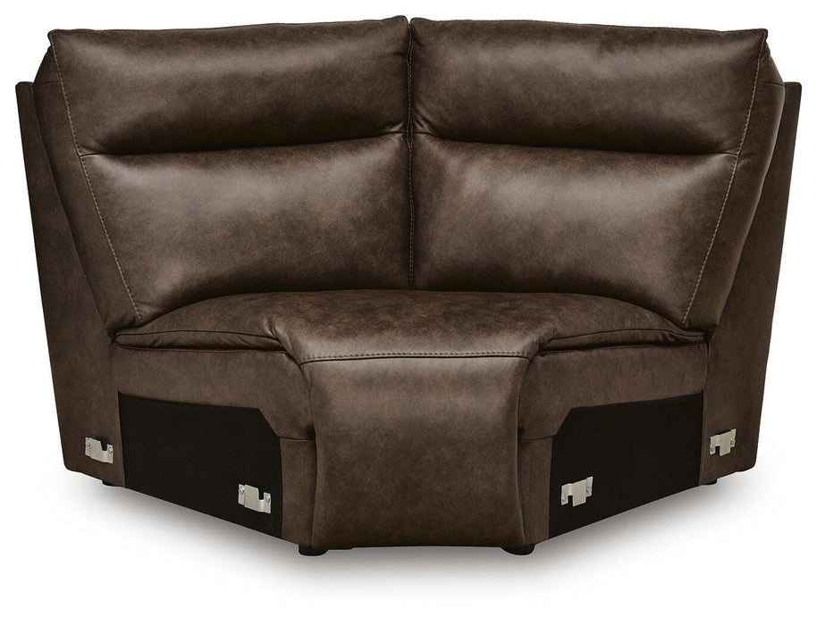 Five Star Furniture - ModZ Power Reclining Sectional with Audio Consoles