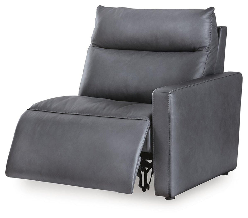 Five Star Furniture - ModZ Power Reclining Sectional Loveseat with Audio Console