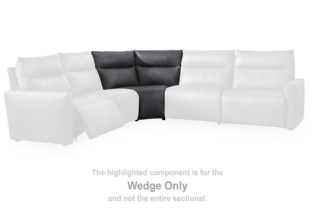 Five Star Furniture - ModZ Power Reclining Sectional with Audio Consoles