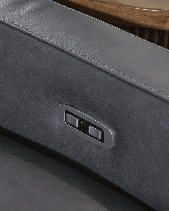 Five Star Furniture - ModZ Power Reclining Sectional with Audio Consoles