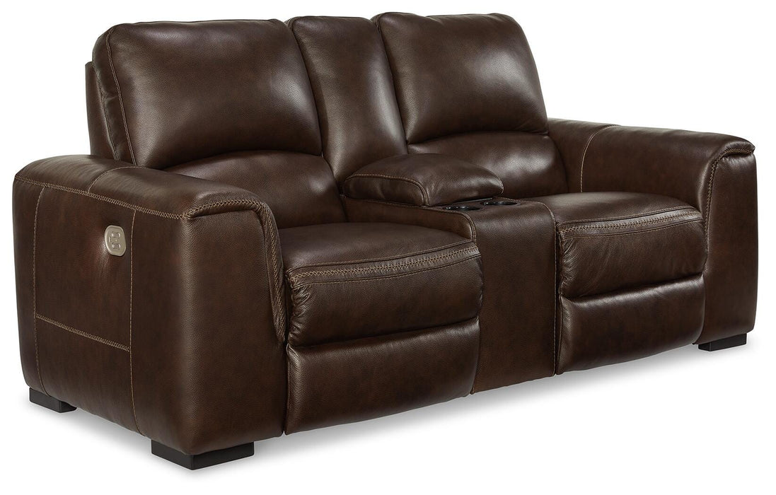 Five Star Furniture - Alessandro Power Reclining Loveseat with Console