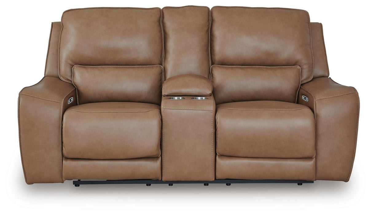 Five Star Furniture - DeepWakes Power Reclining Loveseat with Console - Five Star Furniture & Mattress (GA)