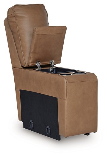 Five Star Furniture - DeepWakes Reclining Sectional with Storage Console