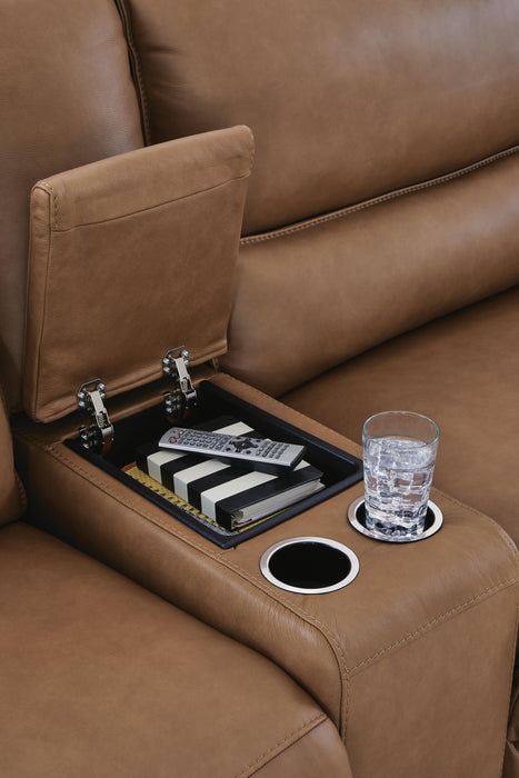 Five Star Furniture - DeepWakes Reclining Sectional with Storage Console - Five Star Furniture & Mattress (GA)
