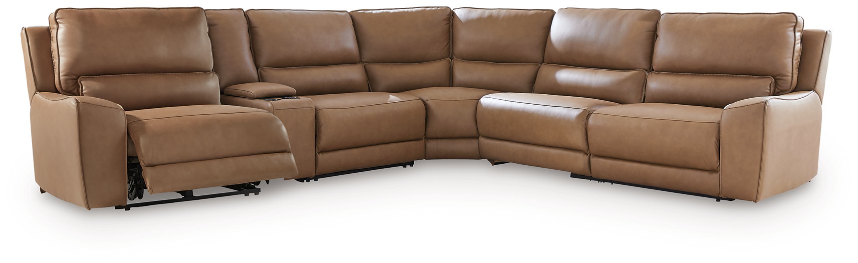 Five Star Furniture - DeepWakes Reclining Sectional with Storage Console