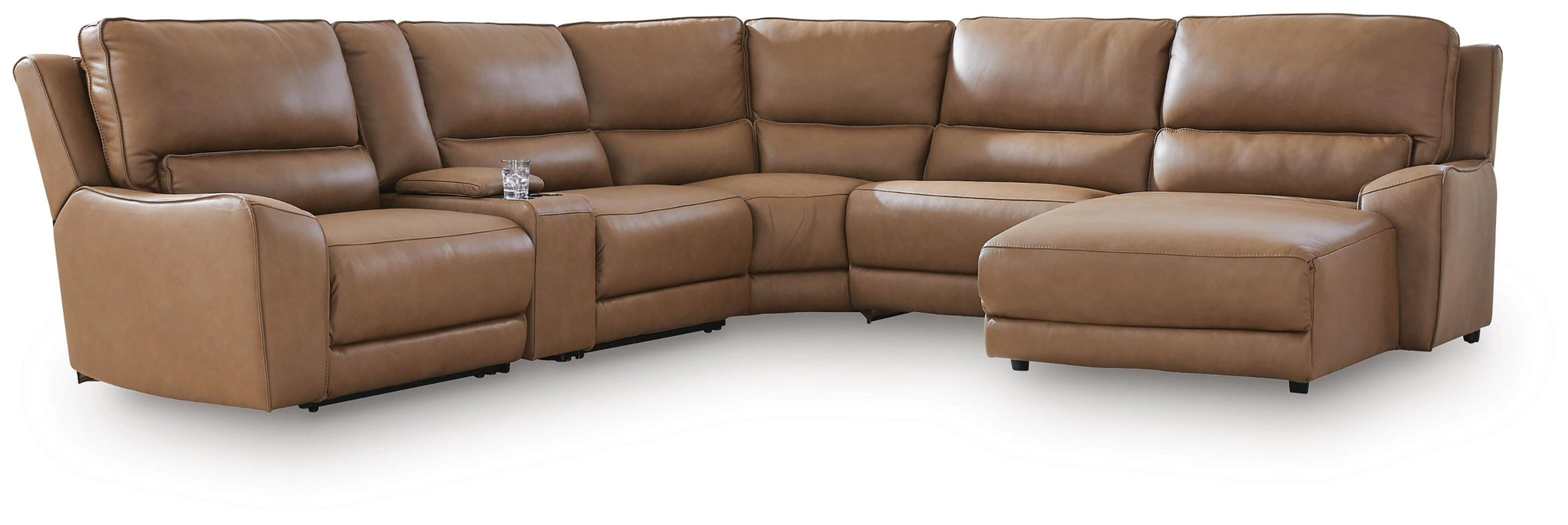Five Star Furniture - DeepWakes Power Reclining Sectional with Chaise - Five Star Furniture & Mattress (GA)