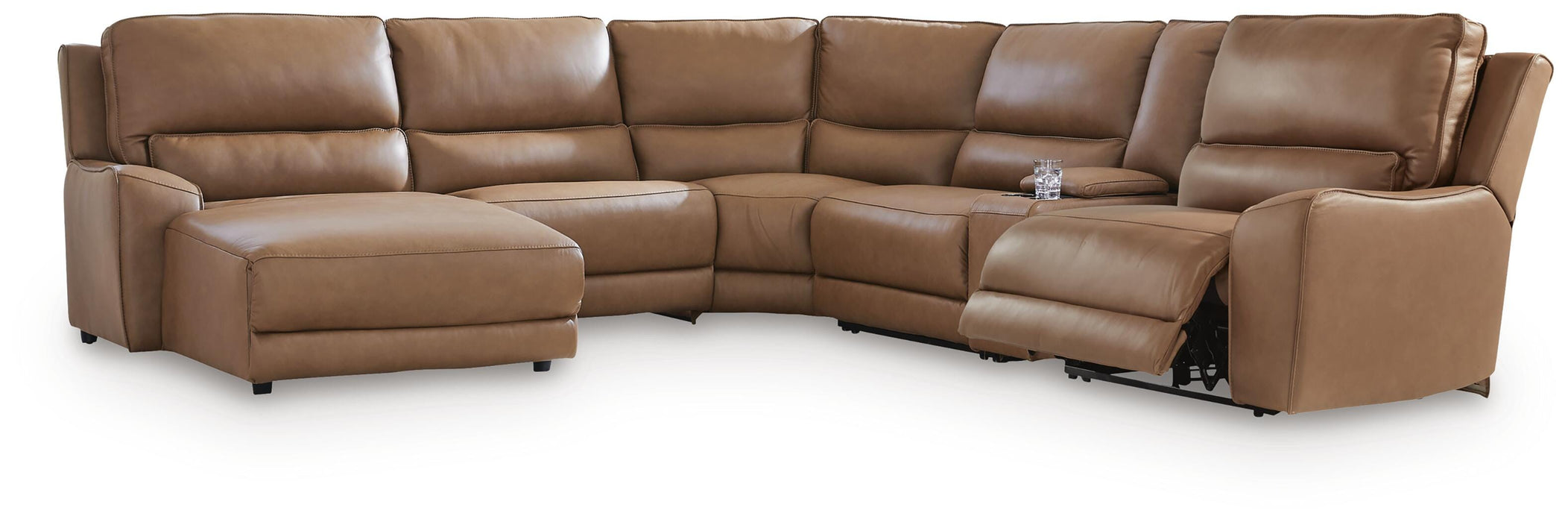 Five Star Furniture - DeepWakes Power Reclining Sectional with Chaise - Five Star Furniture & Mattress (GA)