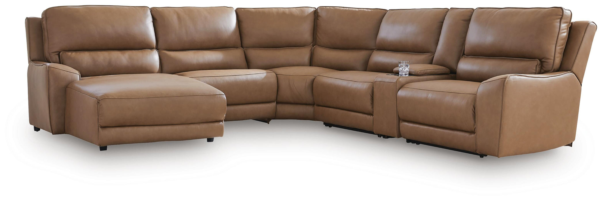 Five Star Furniture - DeepWakes Power Reclining Sectional with Chaise - Five Star Furniture & Mattress (GA)