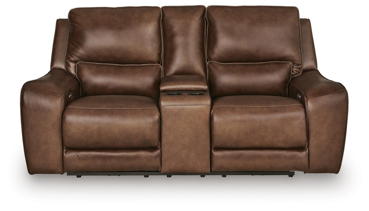 Five Star Furniture - DeepWakes Power Reclining Loveseat with Console - Five Star Furniture & Mattress (GA)