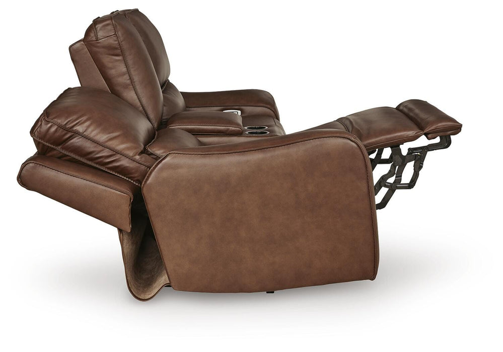 Five Star Furniture - DeepWakes Power Reclining Loveseat with Console - Five Star Furniture & Mattress (GA)