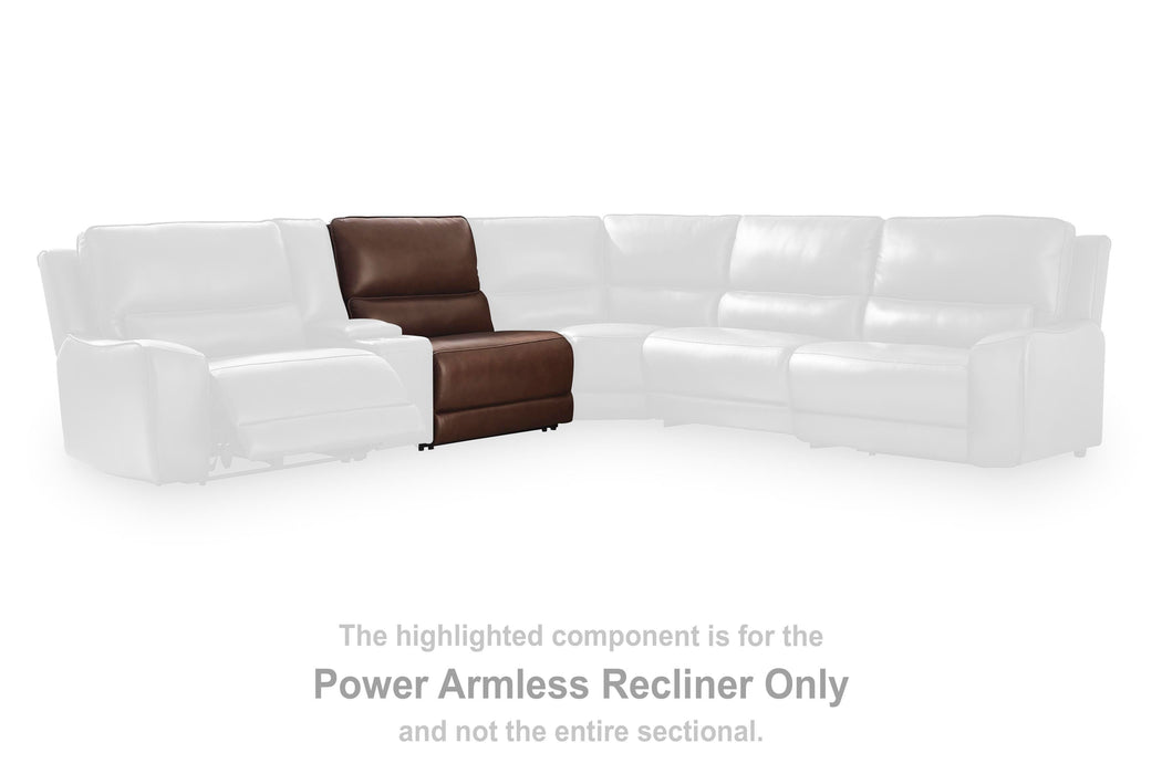 Five Star Furniture - DeepWakes Reclining Sectional with Storage Console - Five Star Furniture & Mattress (GA)