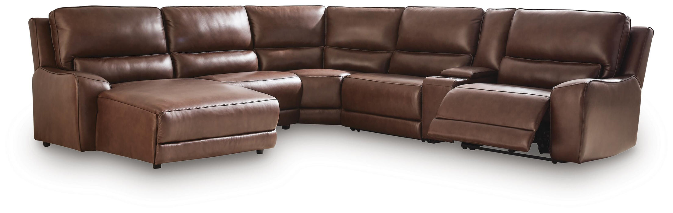 Five Star Furniture - DeepWakes Power Reclining Sectional with Chaise - Five Star Furniture & Mattress (GA)