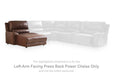 Five Star Furniture - DeepWakes Power Reclining Sectional with Chaise - Five Star Furniture & Mattress (GA)