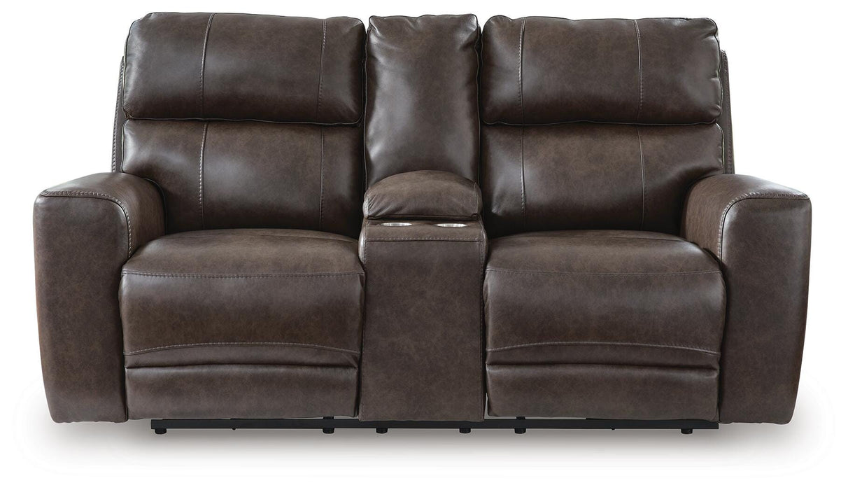Five Star Furniture - Crossplex Power Reclining Loveseat with Console