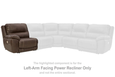 Five Star Furniture - Dunleith Power Reclining Sectional Loveseat - Five Star Furniture & Mattress (GA)