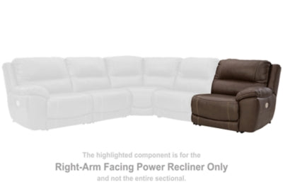 Five Star Furniture - Dunleith Power Reclining Sectional Loveseat - Five Star Furniture & Mattress (GA)