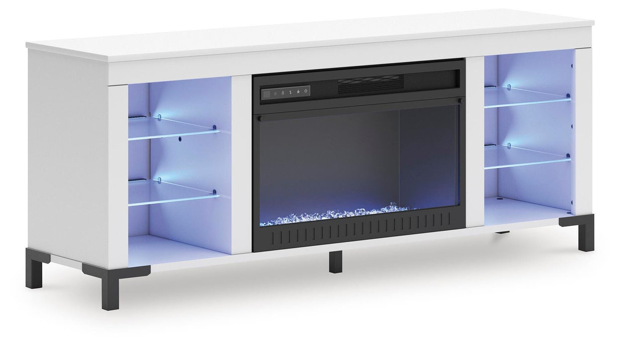 Five Star Furniture - Brollevi 60" TV Stand with Electric Fireplace