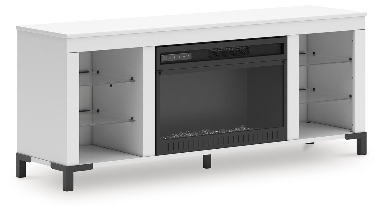 Five Star Furniture - Brollevi 60" TV Stand with Electric Fireplace