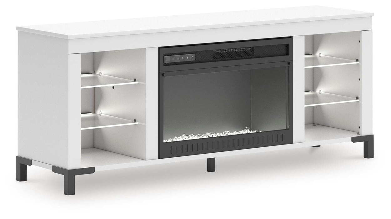 Five Star Furniture - Brollevi 60" TV Stand with Electric Fireplace