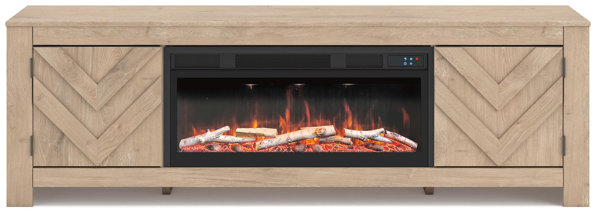 Five Star Furniture - Cayboni 71" TV Stand with Electric Fireplace