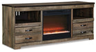 Five Star Furniture - Trinell 63" TV Stand with Electric Fireplace image