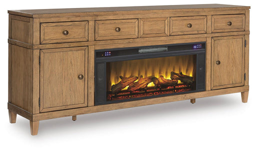 Five Star Furniture - Sharlance 81" TV Stand with Electric Fireplace image