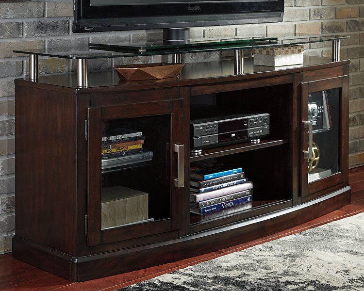 Chanceen 60" TV Stand with Electric Fireplace