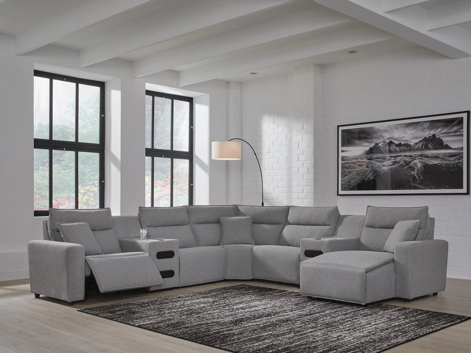 Five Star Furniture - Modmax Power Reclining Sectional with Chaise