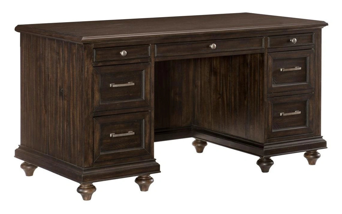 Five Star Furniture - Cardano Executive Desk in Charcoal 1689-17