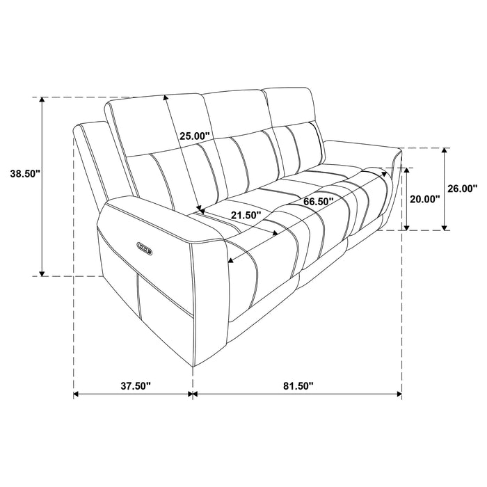Five Star Furniture - Kennett Power Reclining Sofa Set