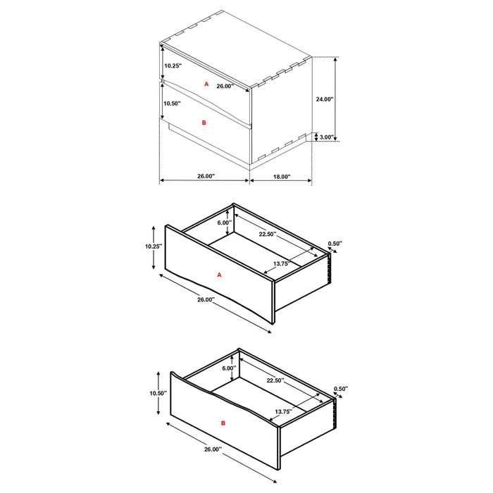 Five Star Furniture - Winslow Bedroom Set