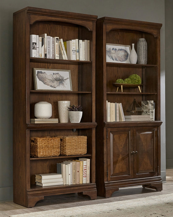 Five Star Furniture - Hartshill Bookcase with Cabinet