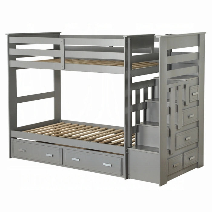 Five Star Furniture - Allentown Twin-Twin Bunk Bed With Trundle and Storage