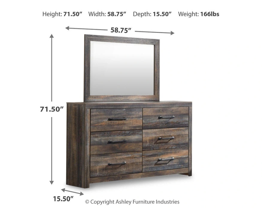 Five Star Furniture - Drystan Dresser and Mirror