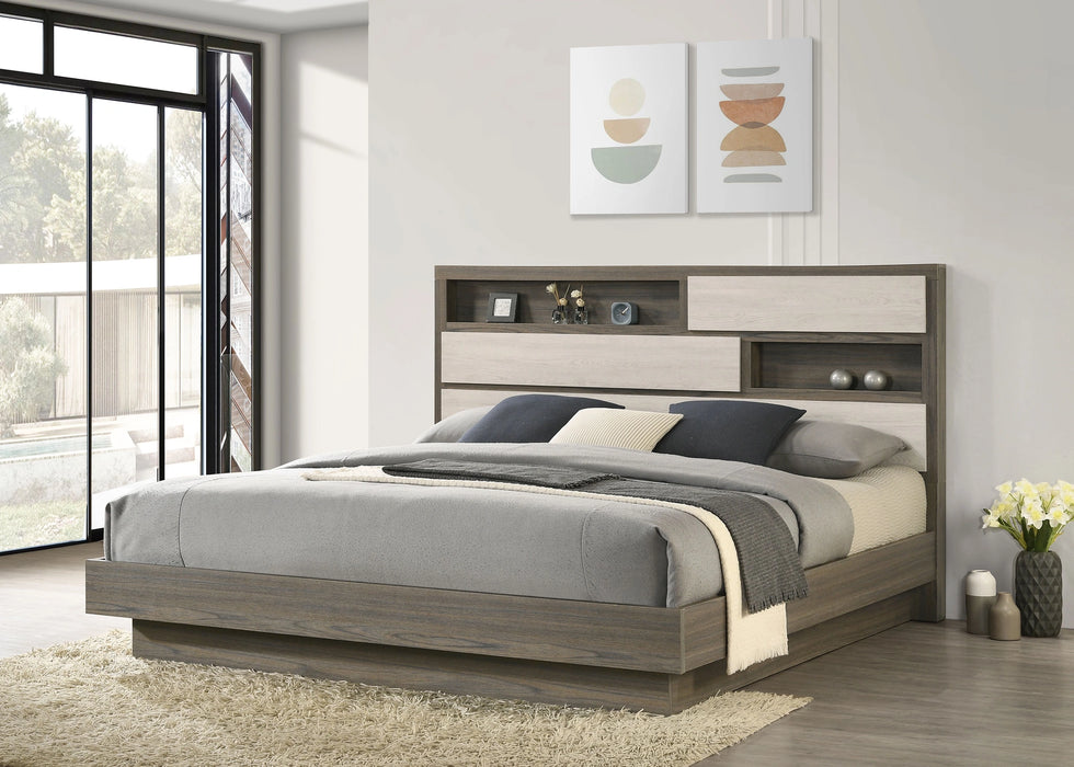 Five Star Furniture - Fenwick Bookcase Platform Bed