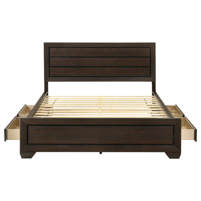 Five Star Furniture - Kauffman Panel Platform Storage Bed