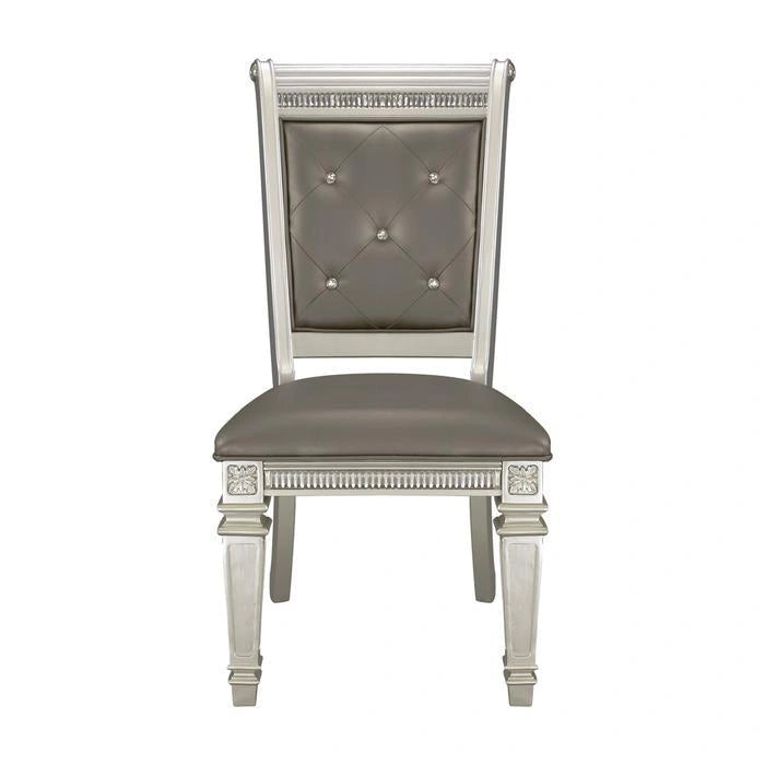 Five Star Furniture - Bevelle Side Chair in Silver (Set of 2) 1958S
