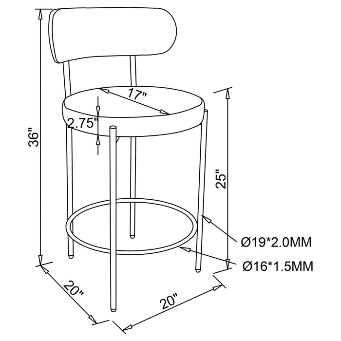 Five Star Furniture - Viola Counter Chair