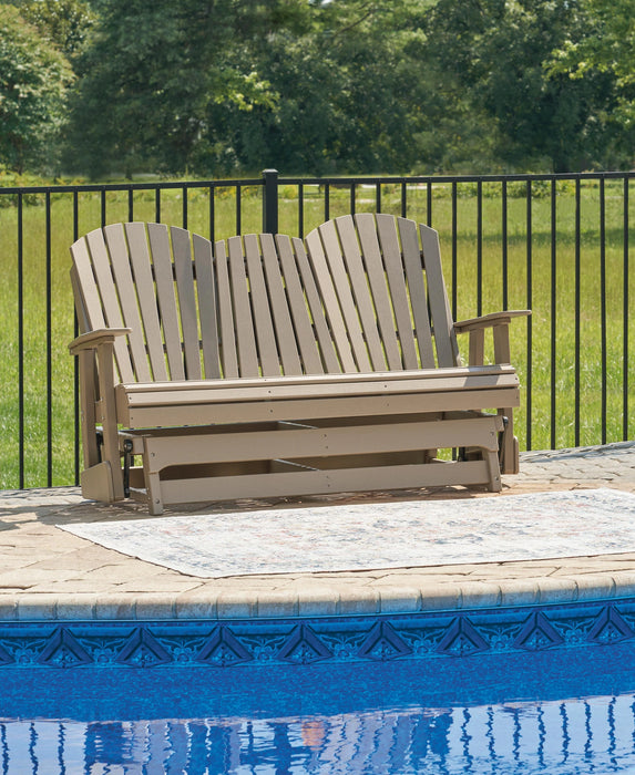Five Star Furniture - Hyland wave Outdoor Glider Loveseat