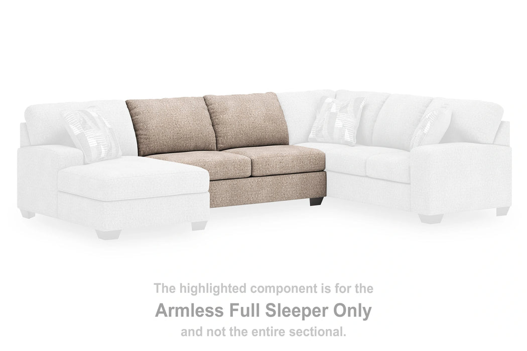 Five Star Furniture - Newellen Sleeper Sectional with Double Chaise